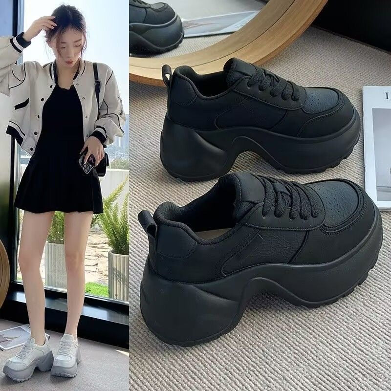 Damen Sportliche Chunky Sneakers mit trendigem Design und hoher Plattform R&B