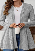 Damen Strickjacke mit lässigem Schnitt und schmeichelndem V-Ausschnitt R&B