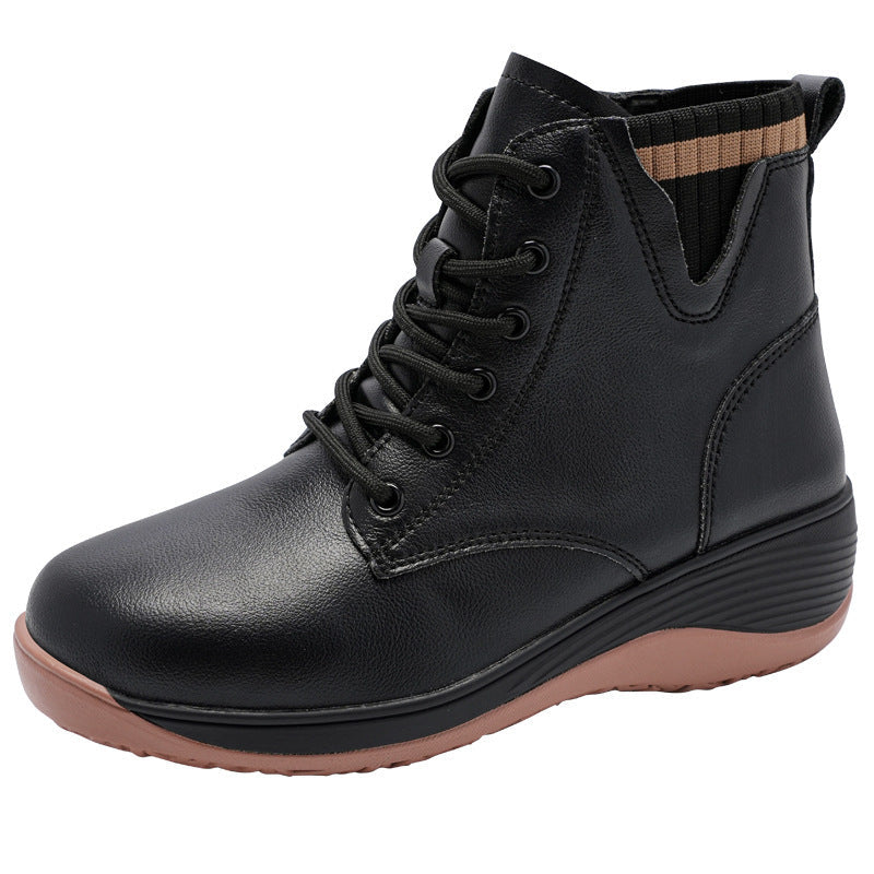 Damen Hohe Schnürstiefel mit flexiblem Tragekomfort und stylischem Design R&B