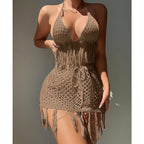 Damen Strandkleid im Boho-Stil R&B