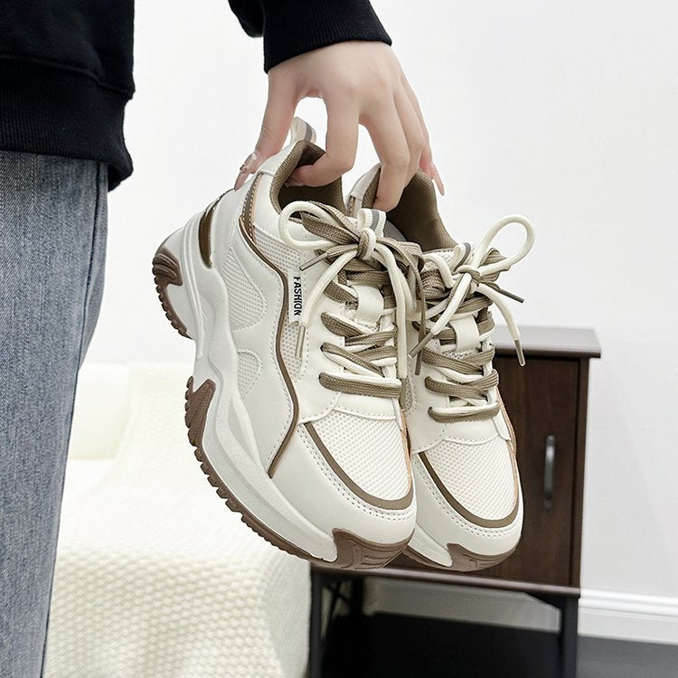 Damen Chunky Sneaker mit dämpfender Sohle und atmungsaktivem Obermaterial R&B