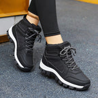 Damen wasserdichte Wanderschuhe mit rutschfester Sohle und atmungsaktivem Obermaterial