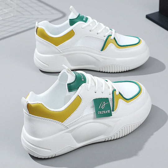 Damen Lifestyle Sneakers mit atmungsaktiver Mesh-Oberfläche und dämpfender Sohle R&B