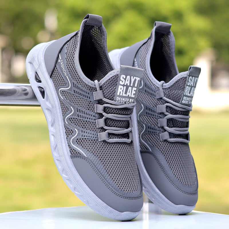 Damen Leichte und atmungsaktive Sportsneaker mit elastischem Design R&B