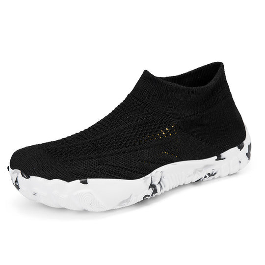 Damen Sportliche und atmungsaktive Wasserschuhe mit elastischem Schnellschnürsystem R&B
