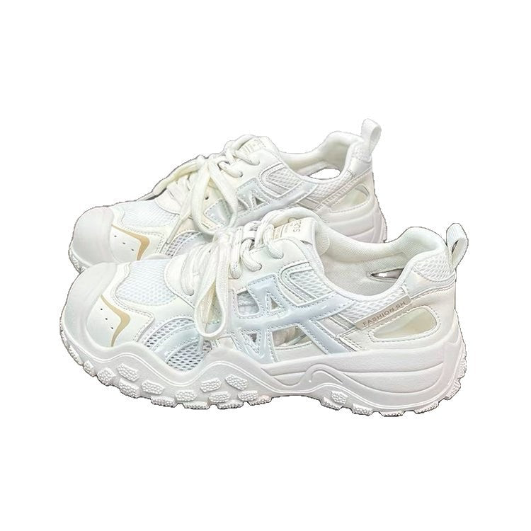 Damen sportive Lifestyle-Sneaker mit atmungsaktiver Mesh-Oberfläche und hochwertiger Dämpfungstechnologie R&B