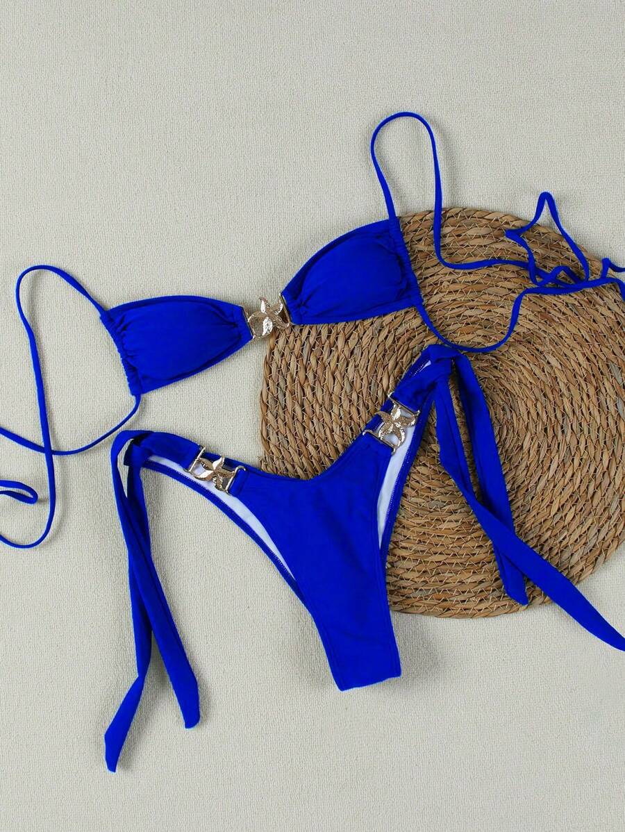 Damen Bikini-Set mit eleganten Schnallen R&B