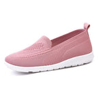 Damen Atmungsaktive Slip-On Freizeitschuhe mit flexiblem Mesh-Obermaterial R&B