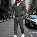 Herren Sportlicher Kapuzenanzug mit Taschen und praktischem Design R&B