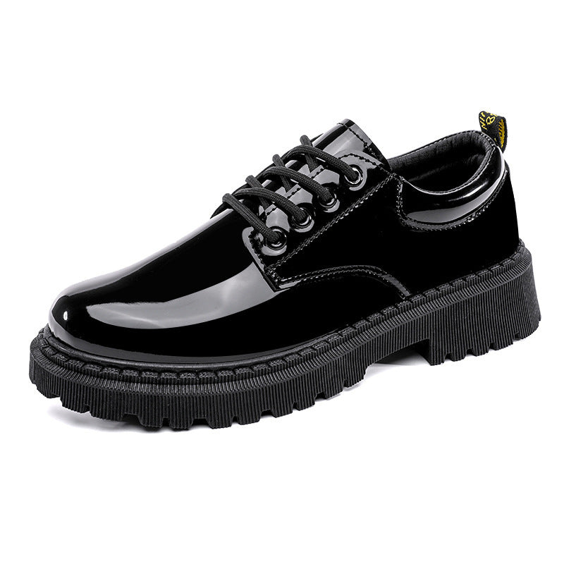 Damen Hochglänzende Schnürschuhe R&B