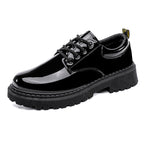 Damen Hochglänzende Schnürschuhe R&B