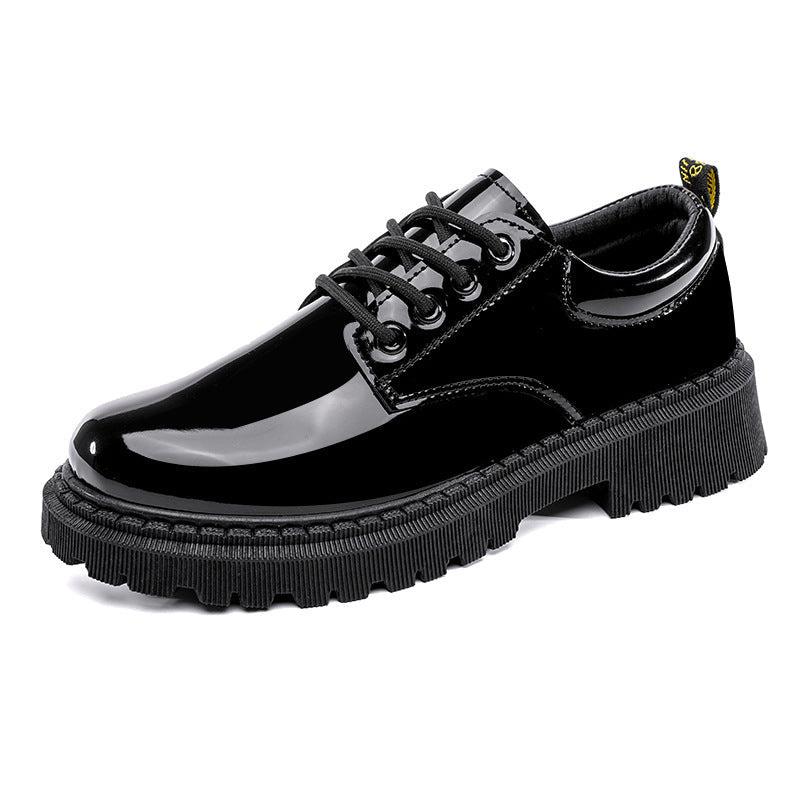 Damen Hochglänzende Schnürschuhe R&B