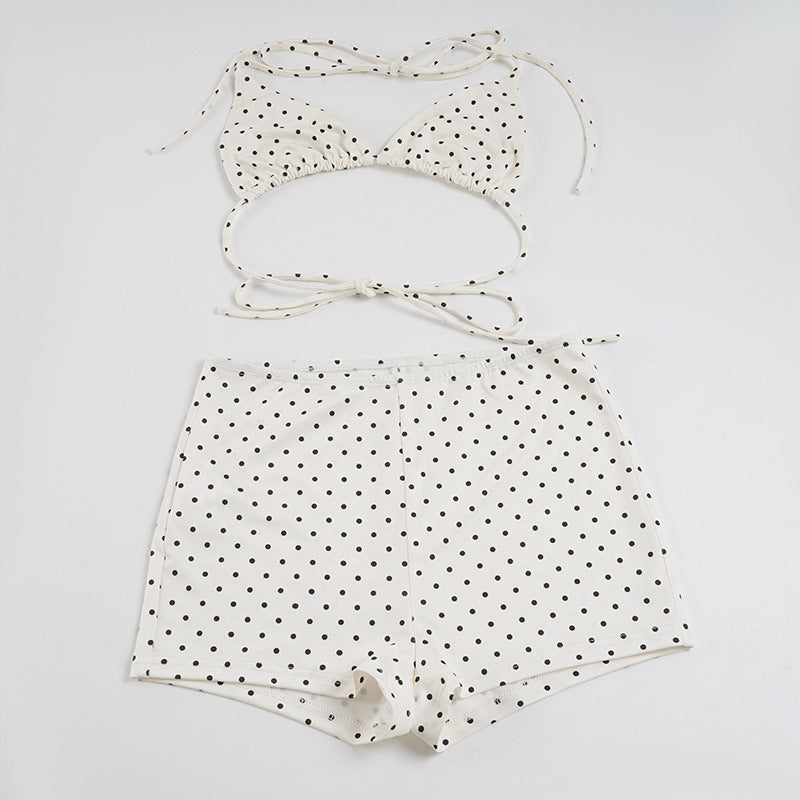 Damen Bikiniset aus hochwertigem Material mit modernem Polka-Dots Design R&B