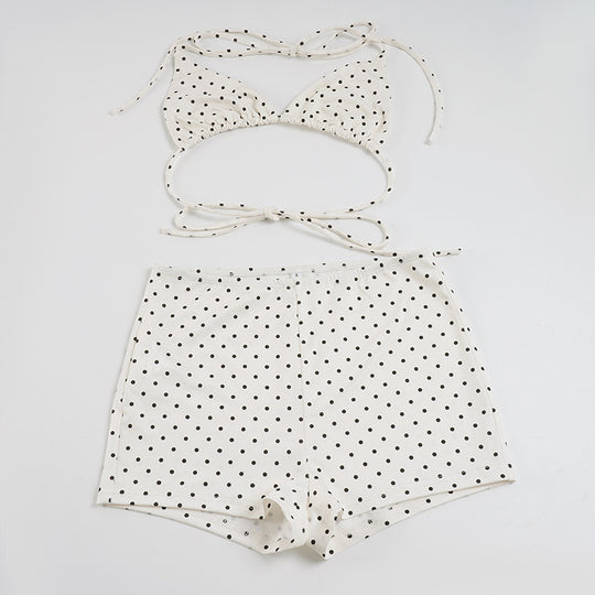 Damen Bikiniset aus hochwertigem Material mit modernem Polka-Dots Design R&B