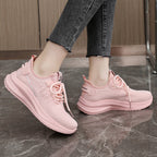 Damen Sportliche Sneakers mit atmungsaktiver Obermaterialstruktur und flexibel dämpfender Sohle R&B