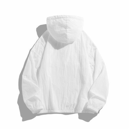 Damen leichte Windjacke mit verstellbarem Kapuzensystem R&B