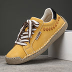 Damen Modische und bequeme Sneakers mit dekorativer Schnürung R&B
