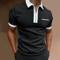R&B | Schmal geschnittenes Taschen-Poloshirt