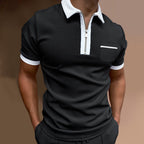R&B | Schmal geschnittenes Taschen-Poloshirt