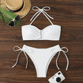 Damen Bandeau-Bikini-Set mit verstellbaren Trägern R&B