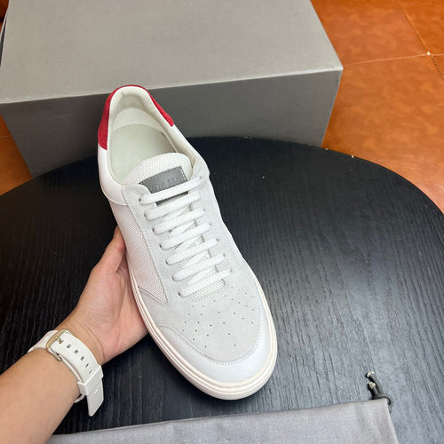 Damen Sportliche Wildleder Sneakers mit modischem Design und flexibler Sohle R&B