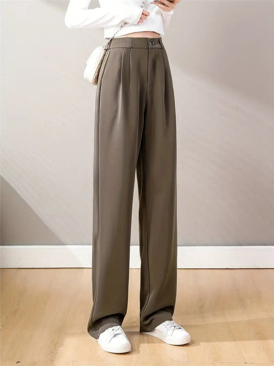 Damen weite Hochbundhose R&B