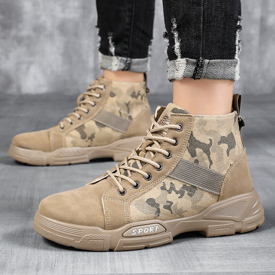 Herren Hochwertige Freizeitstiefel mit robustem Obermaterial R&B