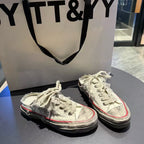 Damen Sneakers mit Vintage-Washed Look und lässigem Design R&B