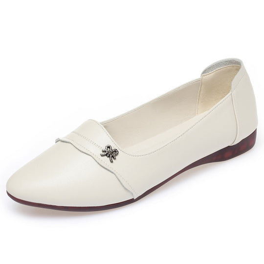 Damen Elegante Ballerinas mit modischem Schleifen-Detail und rutschfester Sohle R&B