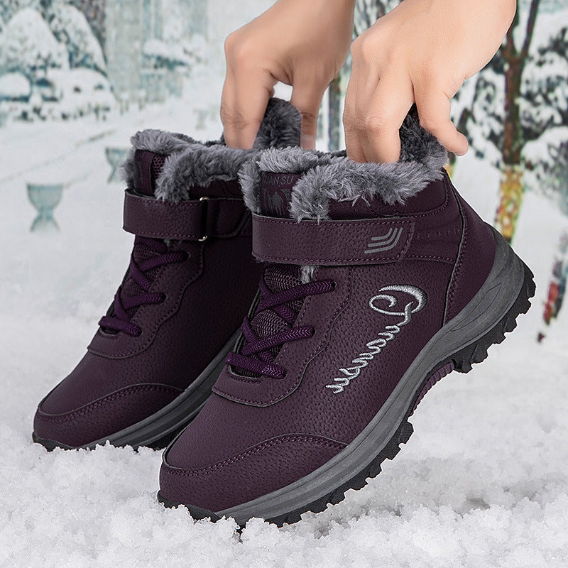 Damen Winterliche Stiefel mit isolierendem Futter und rutschfester Sohle R&B