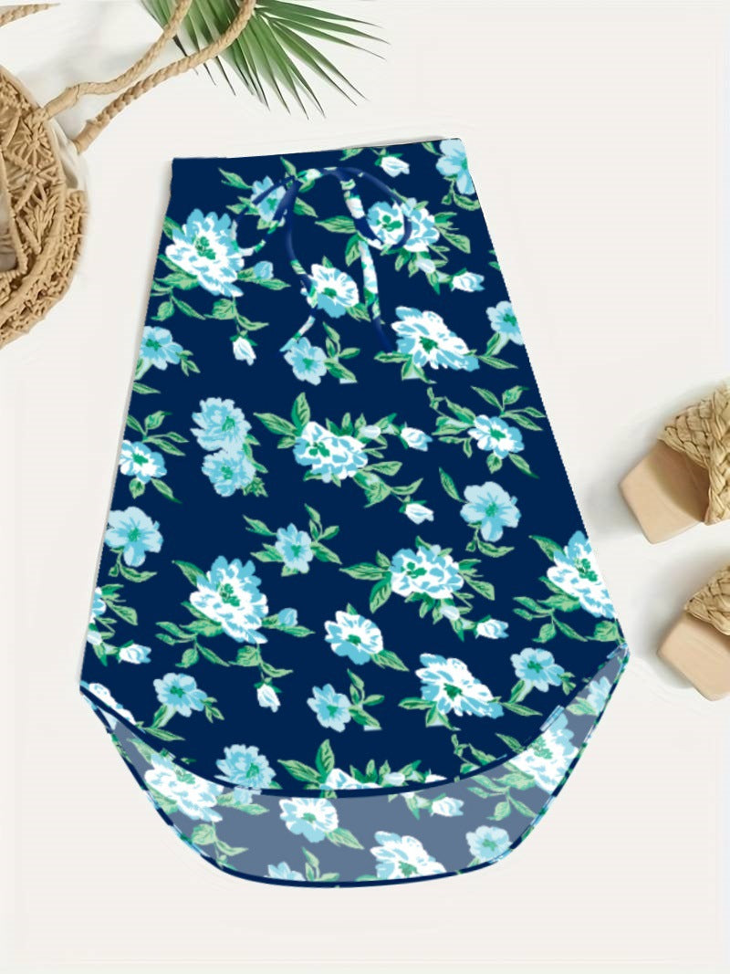 Damen Floral Bedruckter Rock im eleganten Schnitt R&B