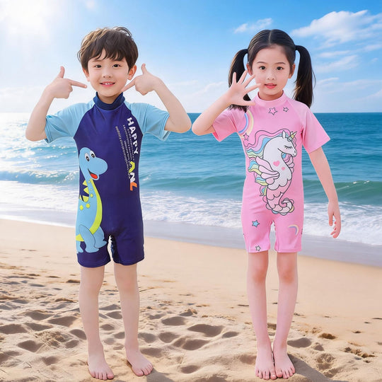 Jungen UV-Schutz Schwimmanzug R&B