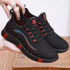 Damen Sportliche Sneaker mit atmungsaktivem Obermaterial und rutschfester Sohle R&B