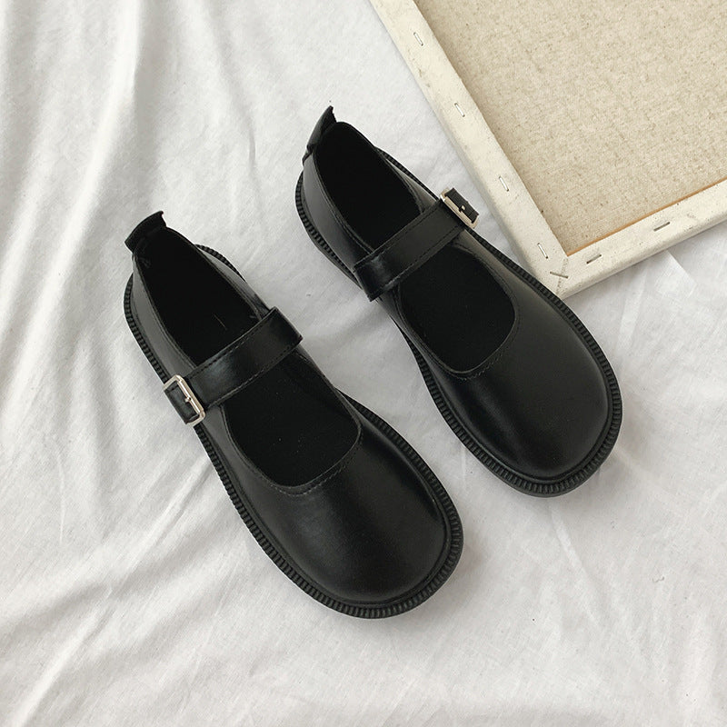 Damen elegante Mary Jane Schuhe mit verstellbarem Riemchen und weichem Innenfutter R&B