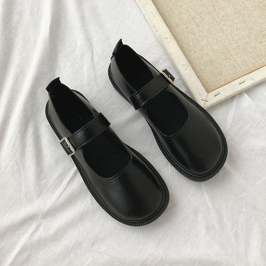 Damen elegante Mary Jane Schuhe mit verstellbarem Riemchen und weichem Innenfutter R&B