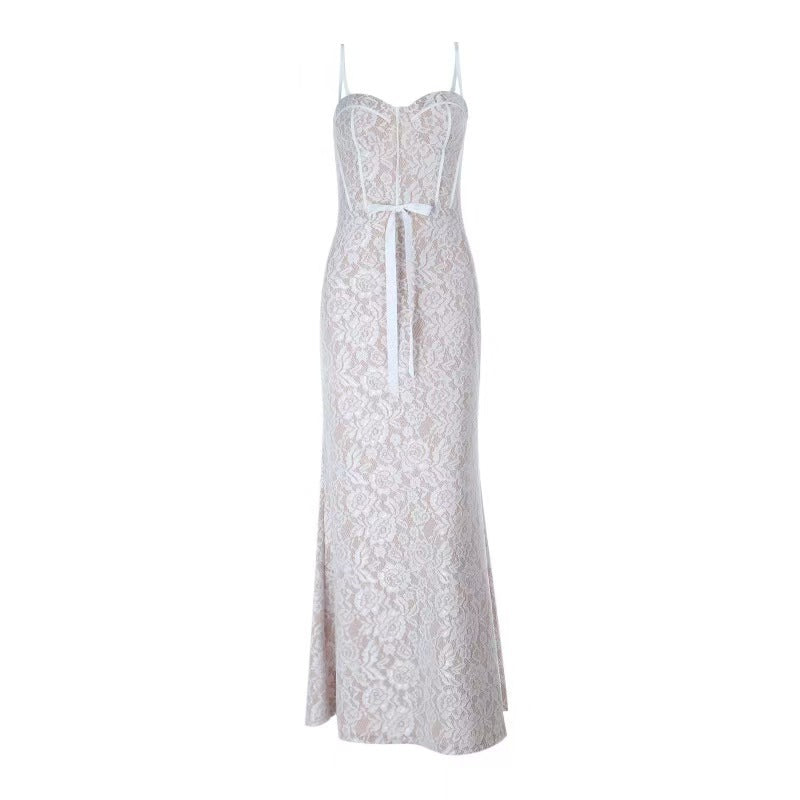 Damen Figürliches Spitzenkleid mit Korsett-Detail R&B