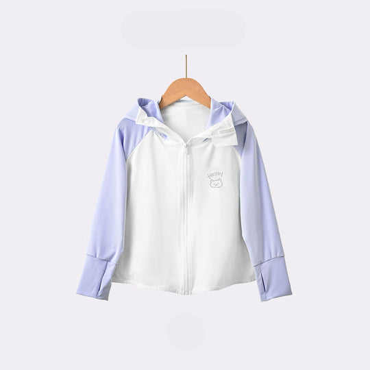Kinder UV-Schutzjacke mit Kapuze und atmungsaktiven Eigenschaften R&B