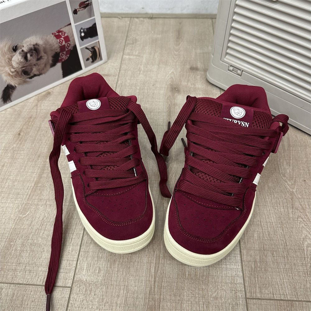 Damen Hochwertige Sneakers mit sportlichem Design und atmungsaktivem Futter R&B