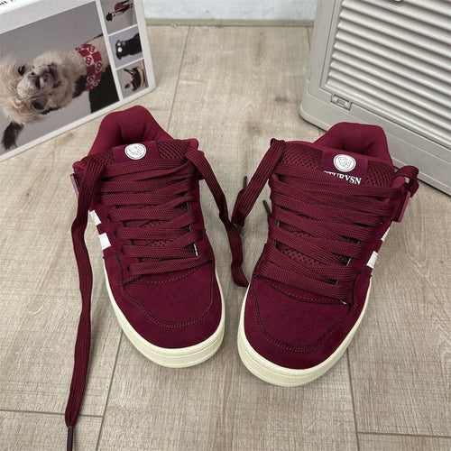 Damen Hochwertige Sneakers mit sportlichem Design und atmungsaktivem Futter R&B
