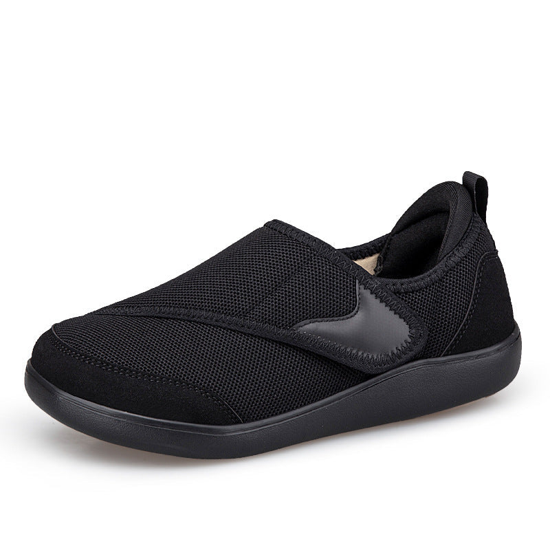 Damen Bequeme Slip-On Freizeitschuhe mit elastischem Obermaterial