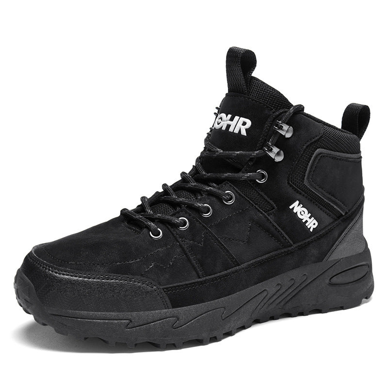Damen Outdoor-Wanderschuhe mit rutschfester Profilsohle und hohem Schaft