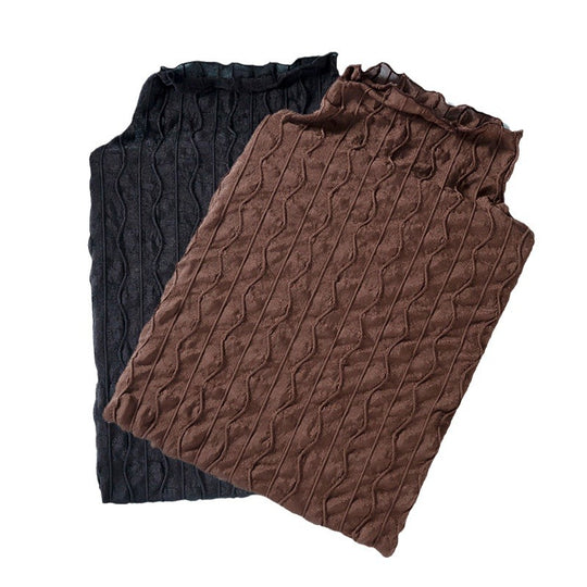 Damen Oberteil mit quer gestreiftem Design R&B