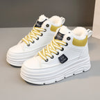 Damen Winterliche High-Top Sneakers mit luxuriösem Fleece-Futter R&B