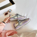 Damen Sportliche Sneakers mit atmungsaktiver Mesh-Oberfläche und dämpfendem Sohlenprofil R&B