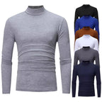 Herren Rollkragenpullover aus weichem Jersey R&B