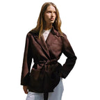Damen modische Blazerjacke R&B