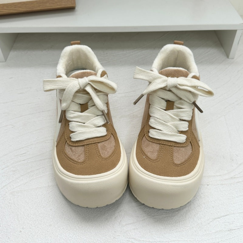 Damen Komfortable Sneakers mit weichem Innenfutter und sportlichem Design