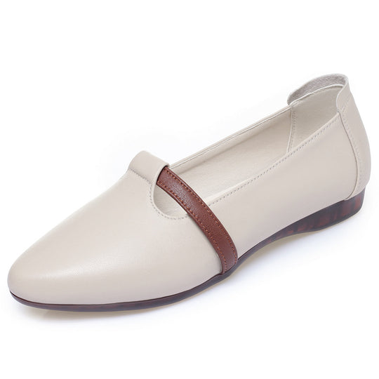 Damen Ballerinas mit elegantem Riemen und komfortablem Fußbett R&B