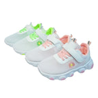 Damen Atmungsaktive Komfort Sneaker mit praktischem Klettverschluss