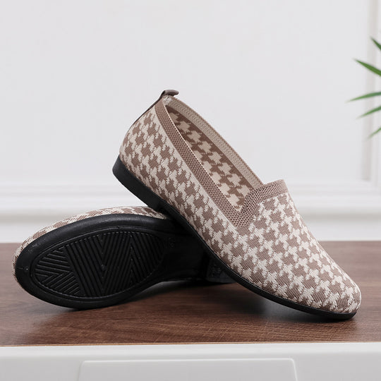 Damen elegante Mokassins mit rutschfester Sohle R&B